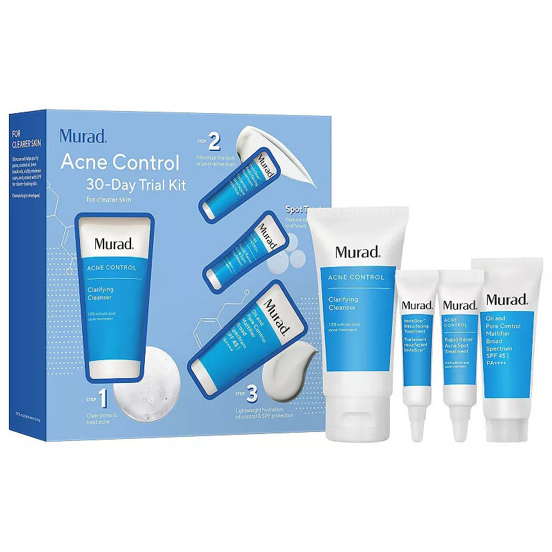 Murad Acne Control 30-Day Trial Kit for Clearer Skin, None | Kohl's
