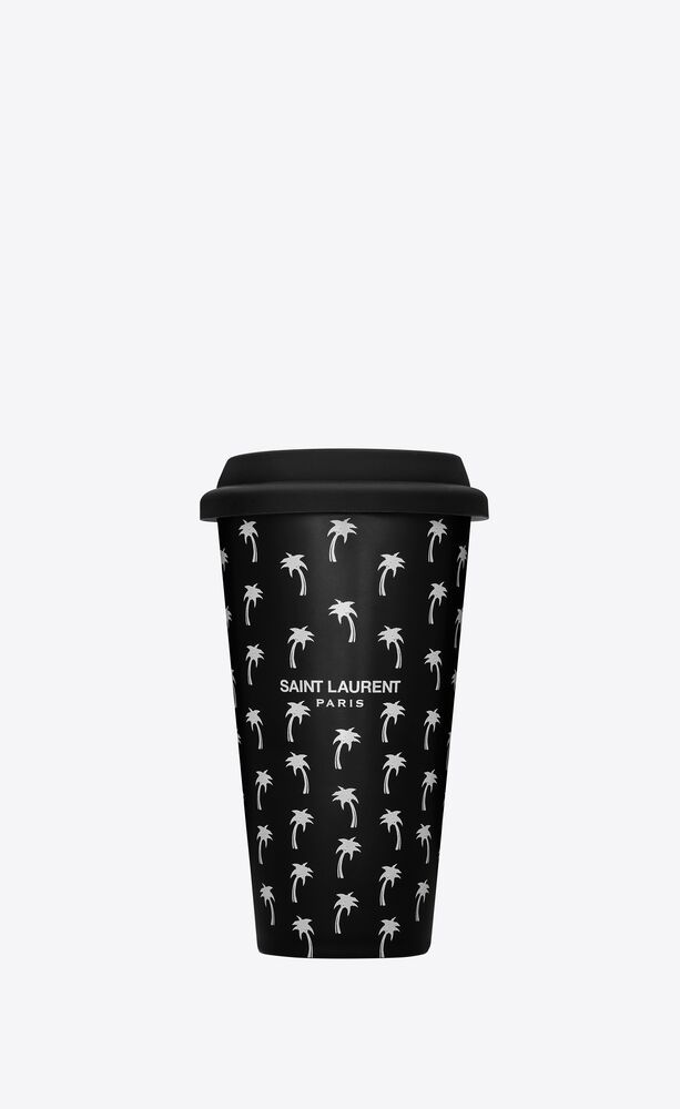 palm tree coffee mug in ceramic | Saint Laurent Inc. (Global)