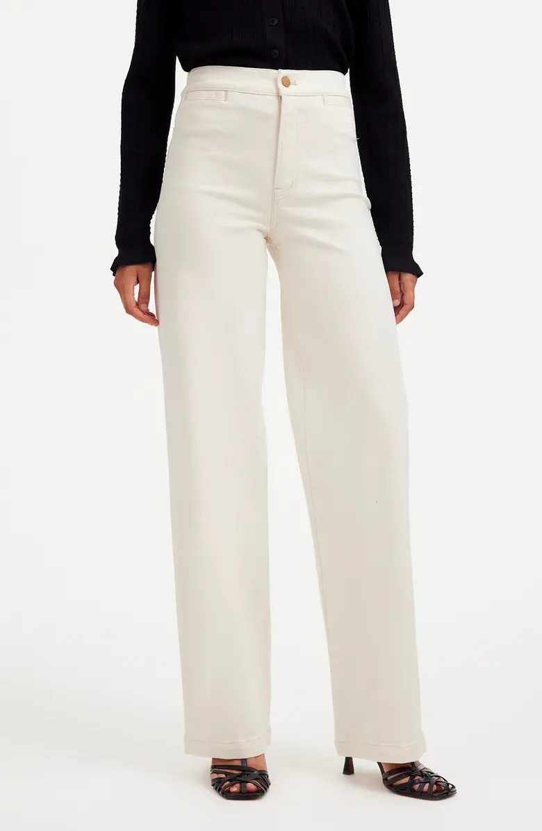 Madewell The Emmett Welt Pocket Wide Leg Jeans | Nordstrom | Nordstrom