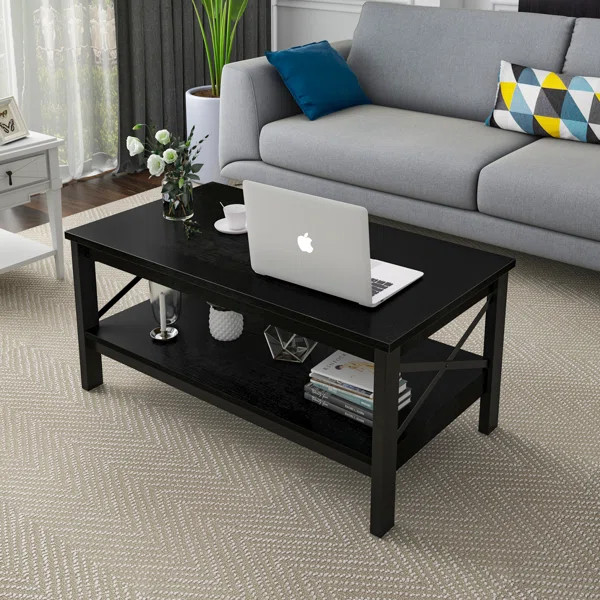 O'Kean 39" Rectangular Coffee Table with Storage For Living Room | Wayfair North America