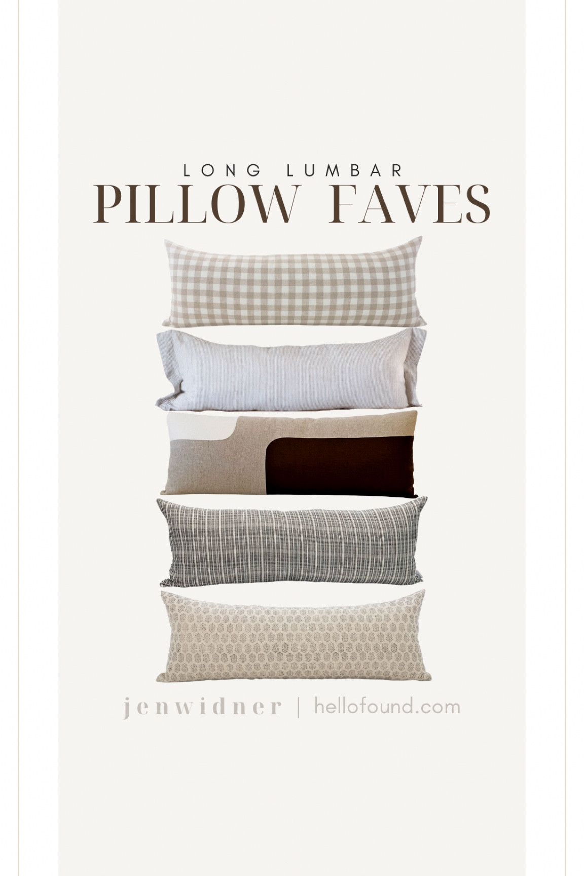 I love the look of a simple long lumbar! The gingham print and block print are some of my favorites. But the mod lumbar and fine plaid are sucking me in. That knife edge end one looks so cozy!

#lumbar #pillows #cottagecore #modernvintage #blockprint #kantha #etsy #amazon

#LTKstyletip #LTKFind #LTKhome