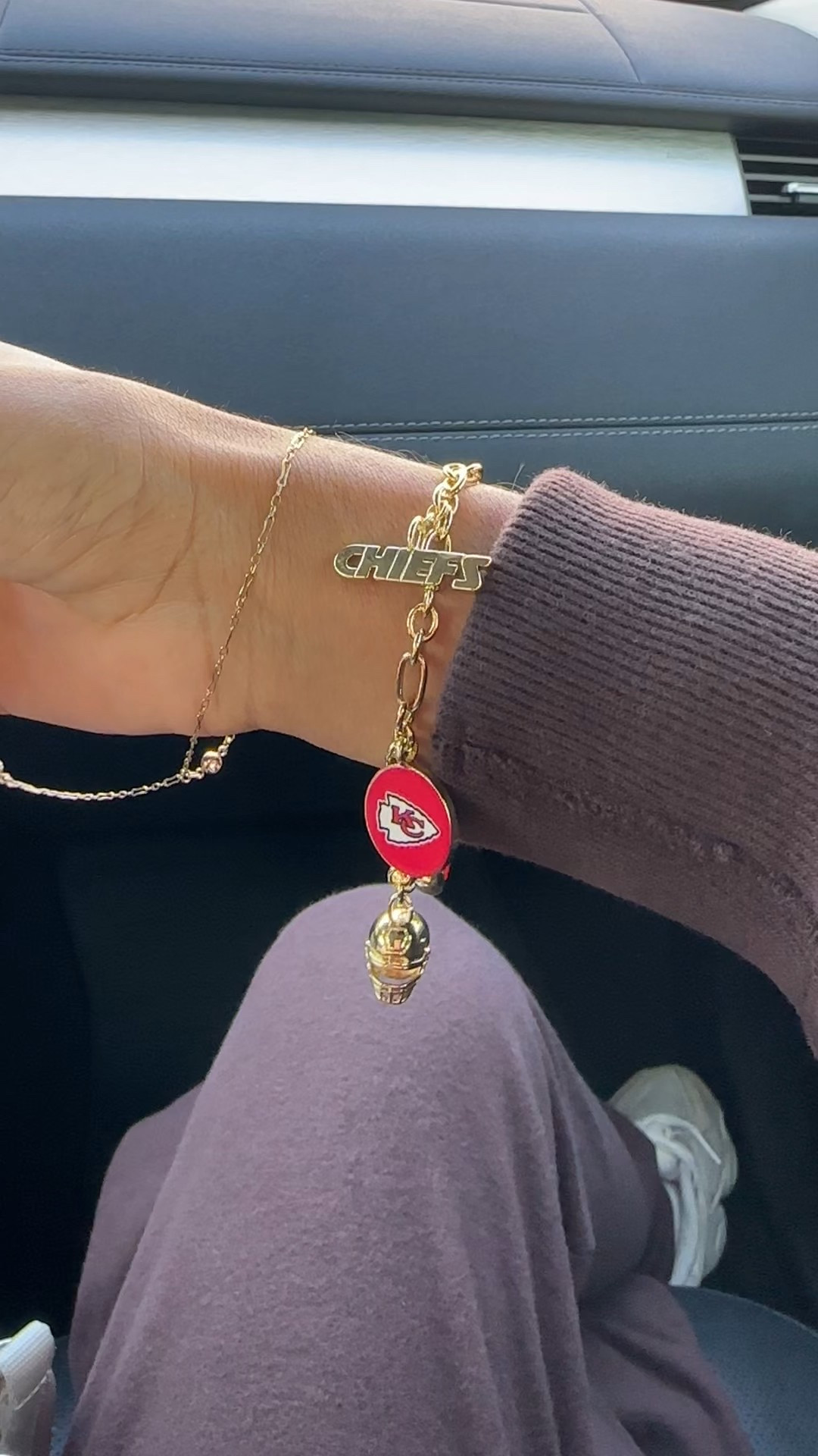 Obsessed with this Chiefs charm bracelet ❤️💛 It’s the cutest game-day accessory and it’s 30% off right now during BaubleBar’s site-wide Black Friday sale! If you’ve been wanting something subtle but still spirited for your fall + football outfits, this is the one. 
• this is the perfect gift + stocking stuffer for a chiefs fan! 

#LTKGiftGuide #LTKSaleAlert #LTKCyberWeek