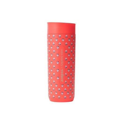 Reduce x Vera Bradley 16oz Perk Insulated Stainless Steel Leak Proof Coffee Tumbler Bluebell Ditsy Hibiscus | Target