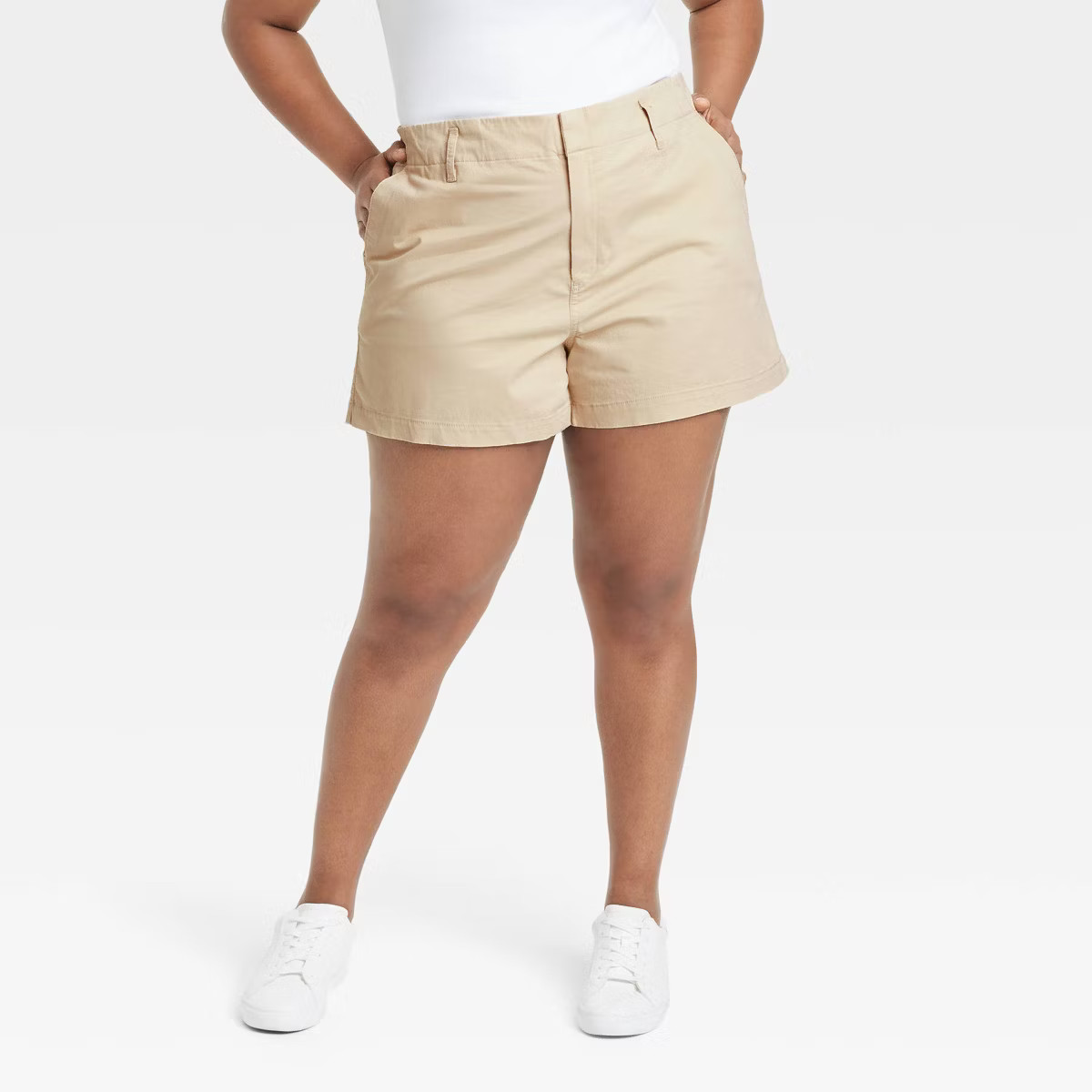 Women's High-Rise Chino Shorts - A New Day™ | Target