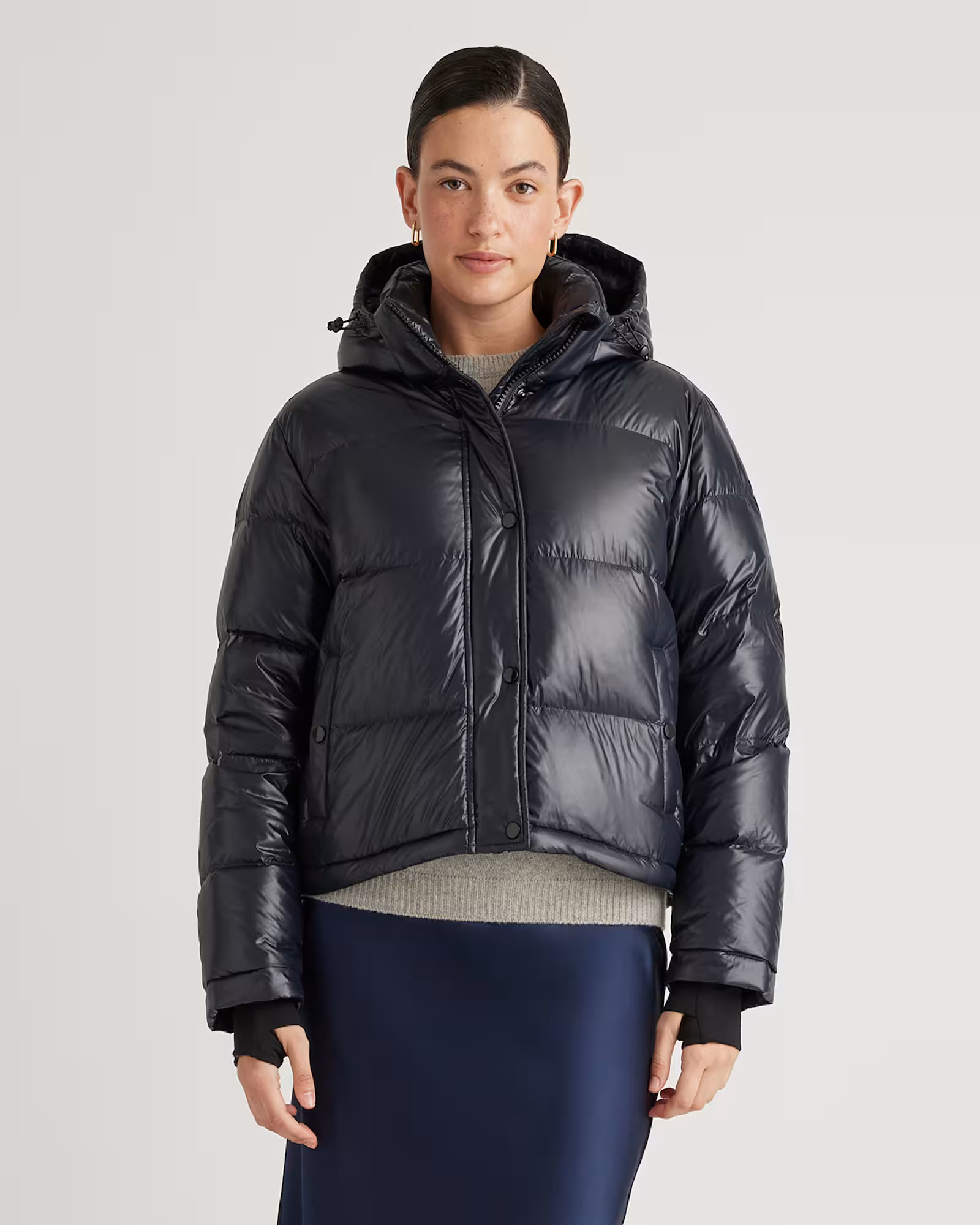 Responsible Down Cropped Puffer Jacket | Quince