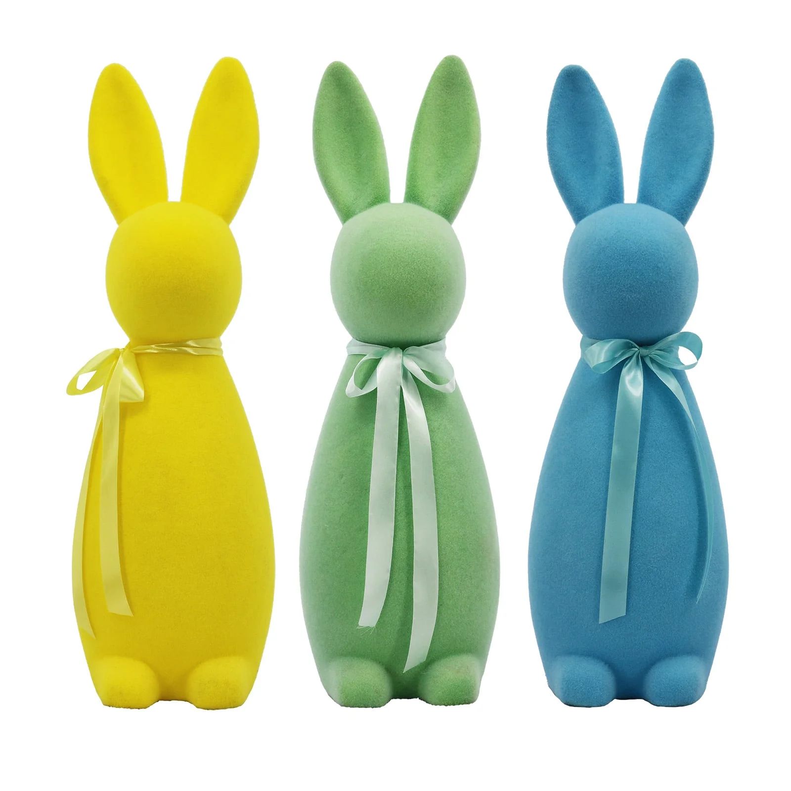 Assorted 16" Flocked Bunny by Ashland®, 1pc. | Walmart (US)
