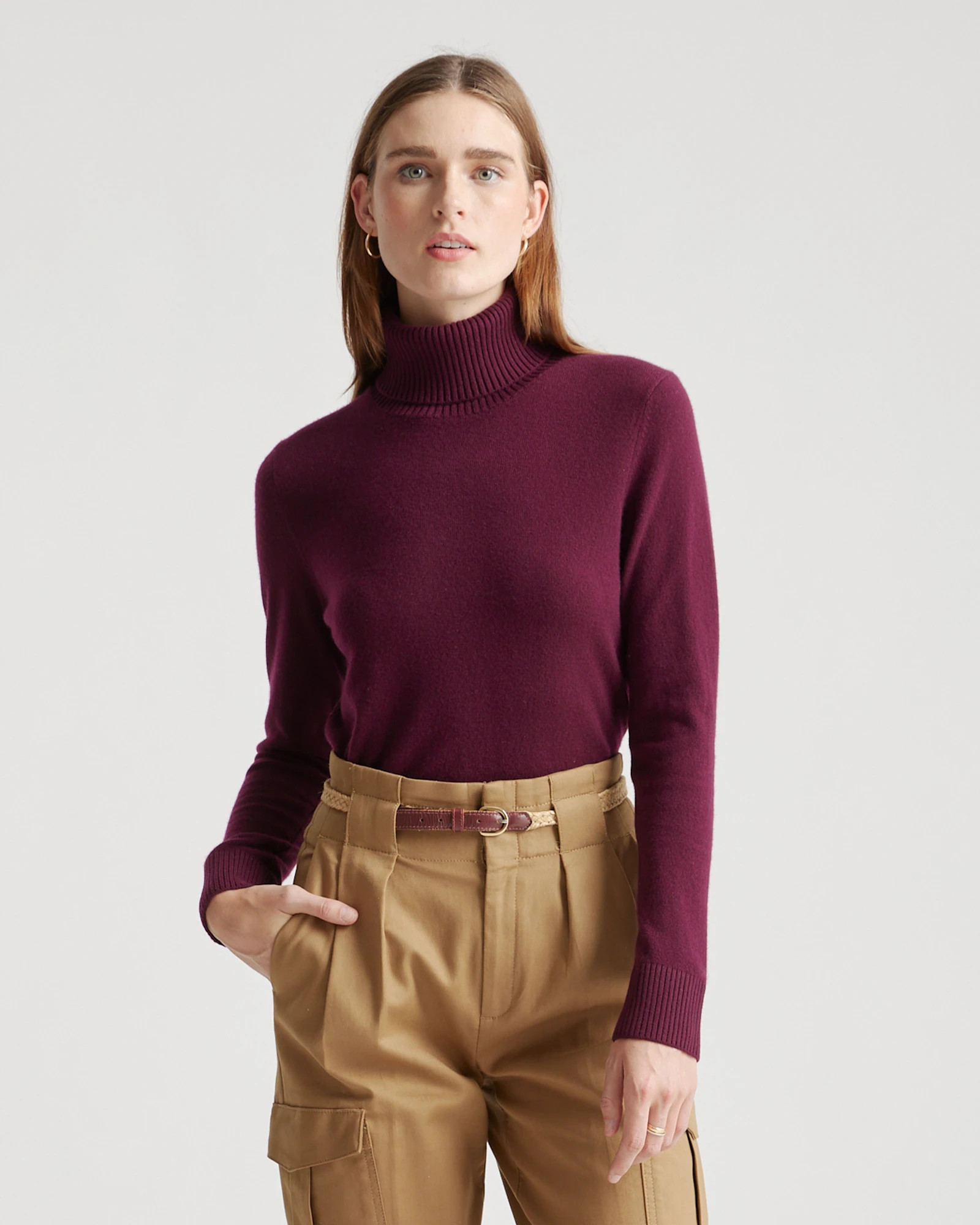 Super Luxe Baby Cashmere Turtleneck Sweater | Quince