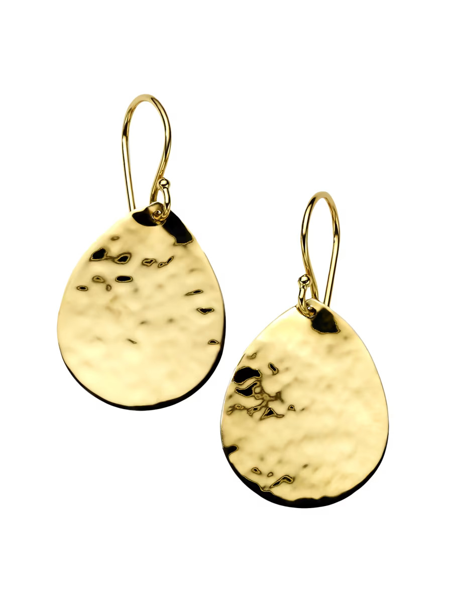 Classico 18K Yellow Gold Large Teardrop Earrings | Saks Fifth Avenue