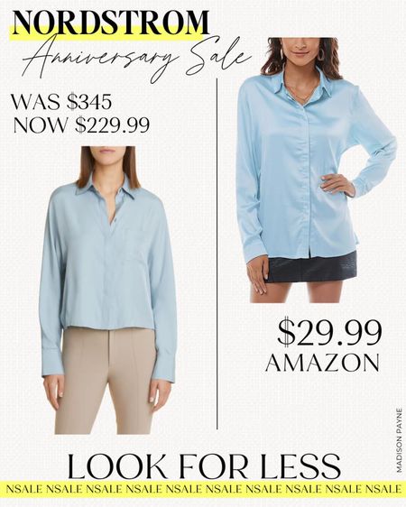 Look for Less❗ Compare Vince’s silk-blend blouse for $229.99 in the Nordstrom💛 sale to Amazon's🤑similar top at $29.99!

NSale, Nordstrom Anniversary Sale, dupe alert, blouse, workwear, fall fashion, fall style, fall outfits, Madison Payne


#LTKstyletip #LTKxNSale #LTKSeasonal