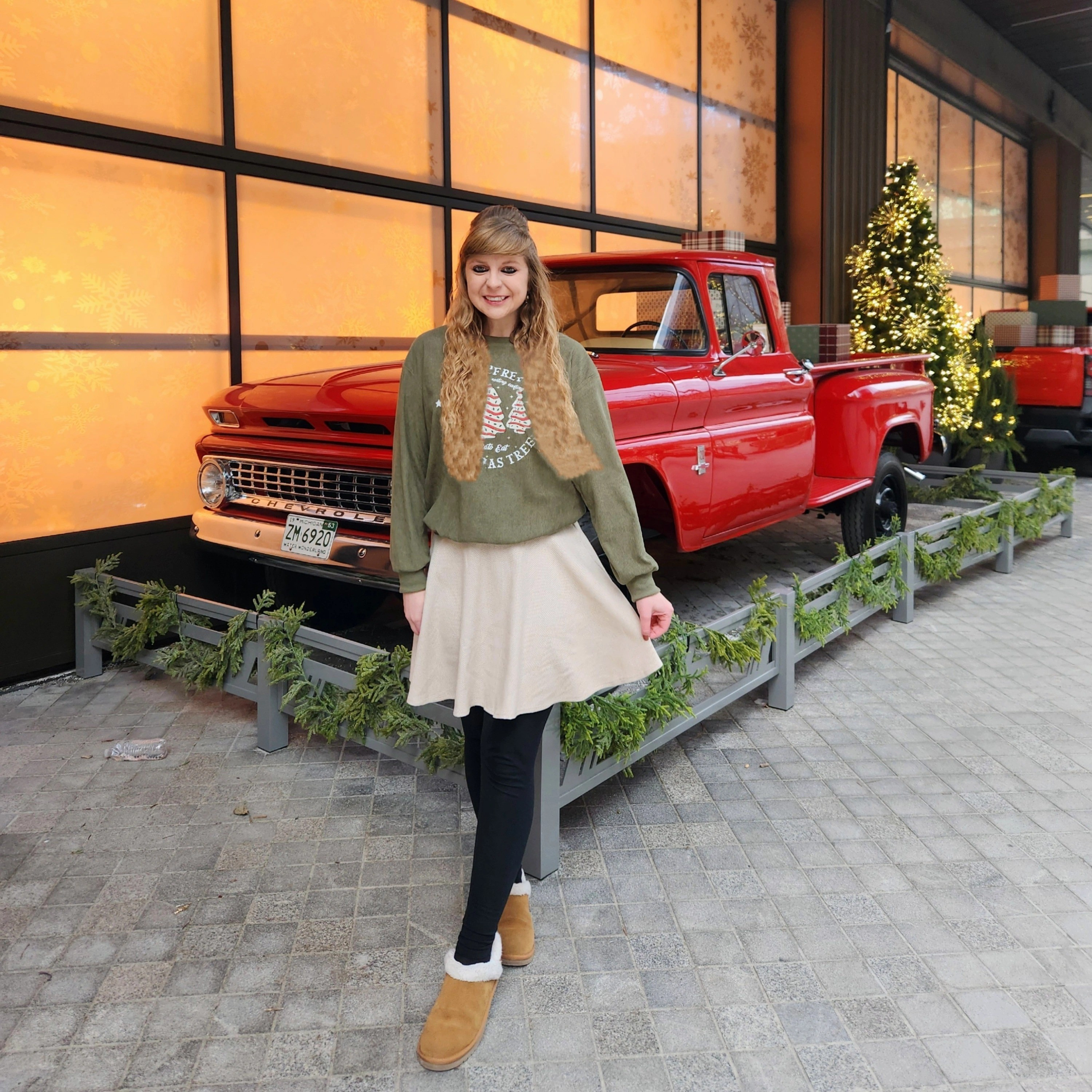 #ad Sharing My Second Christmas LookBook Of The Season From: @SheinOfficial🎄In Order Of Appearance:🟩 Christmas Tree Crew Neck {194791712}🟩 High Waist Skirt {186502383}🟩 Merry Knit Sweater {42862020}🟩 Distressed Wide-Leg Pants {27362000}🟩 Sequin Bow Sweater {42571404}🟩 Ruffle Knit Skirt {22487568}🟩 Nutcracker Sweatshirt {45502539}🟩 Embroidered Straight Jeans {100178778}Stay Tuned For The Trendiest By Downloading, Searching & Following 👉EMERY ROSE, LanaWest & Xyvia👈🛍 Unlock New December Trends With: USMS12CheyMuterWilliams236#Sponsored #Christmas #ChristmasLookBook #ChristmasLook #ChristmasOutfit #ChristmasTime #ClothingHaul  #SHEINTrends #LoveShein @Shein_Us

