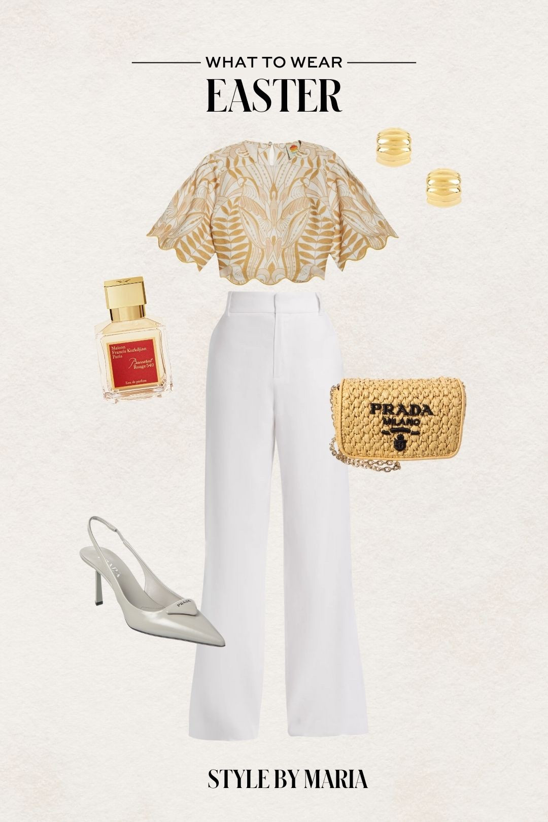 Easter outfit ideas
Farm Rio top
Favorite daughter linen pants 
Prada slingback pumps on sale
Prada bag on sale 

#LTKSaleAlert #LTKStyleTip #LTKItBag