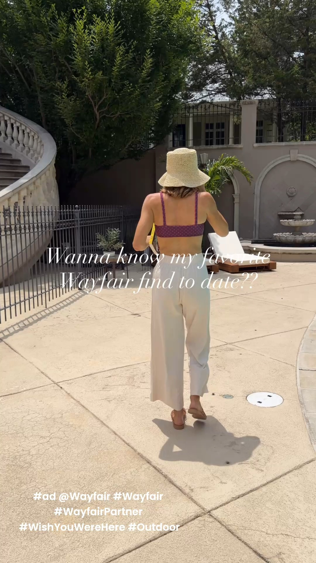 #ad Wanna know my favorite Wayfair find to date??? 

@Wayfair #Wayfair 
#WayfairPartner 
#WishYouWereHere #Outdoor

#LTKmomlife #LTKHome #LTKSeasonal