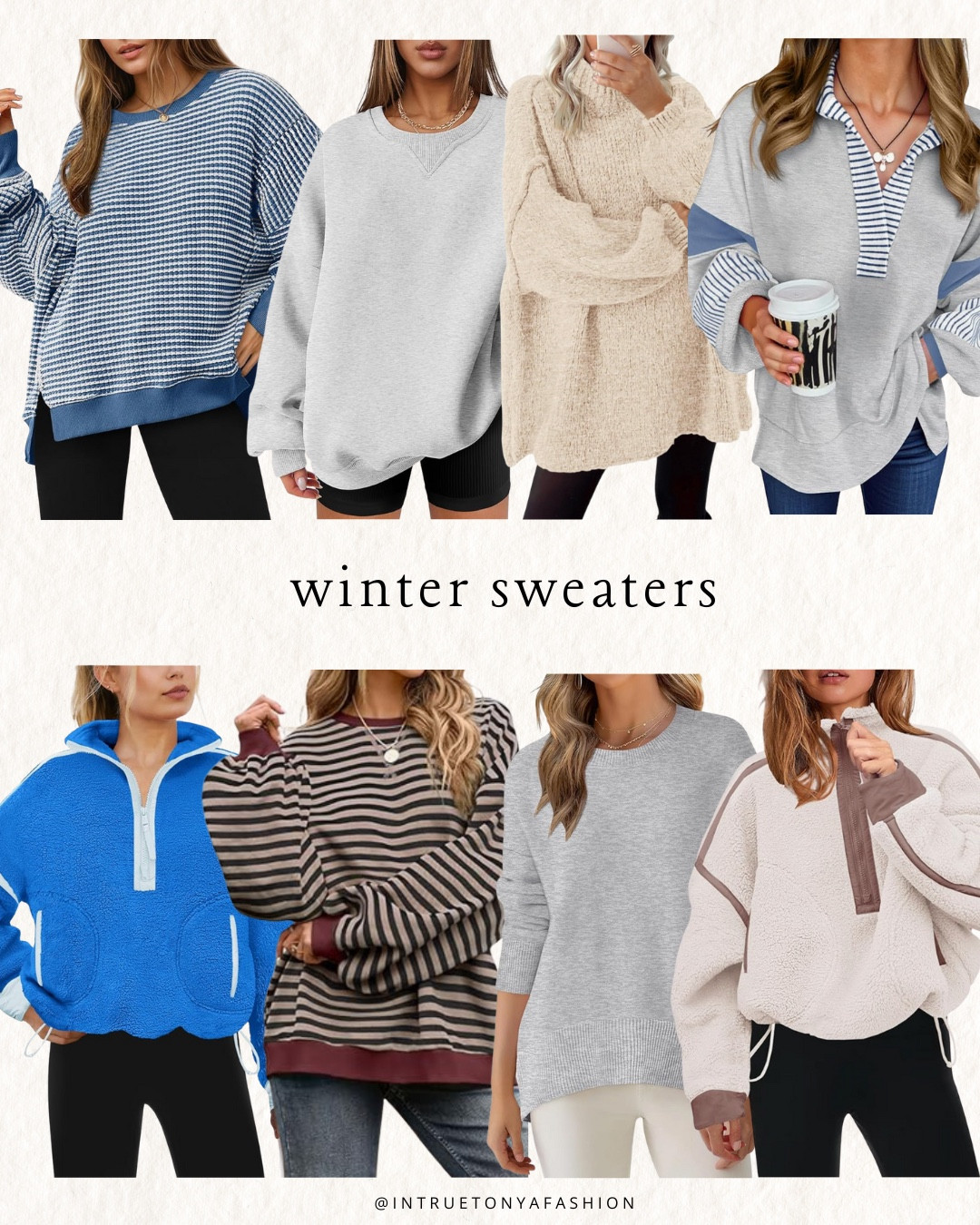 Winter sweaters from amazon 






Winter outfit
Winter fashion
Amazon winter outfits
Trending winter fashion 
 casual winter outfits | winter fashion | size 4-6 | cold weather outfits | winter outfit ideas | layering outfit for the cold| winter fashion 2026 | outfit inspo | outfit ideas | winter outfits amazon  | casual outfit Ideas  | Outfits | Amazon Casual Outfit | Cute casual outfits | Preppy Outfit 

#LTKSaleAlert #LTKFindsUnder50
