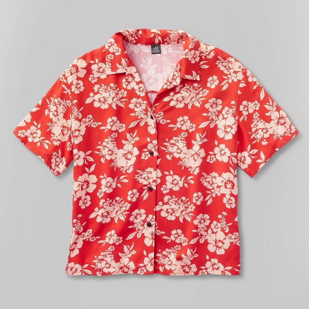 Short Sleeve Camp Button-Down Shirt - Wild Fable™ | Target