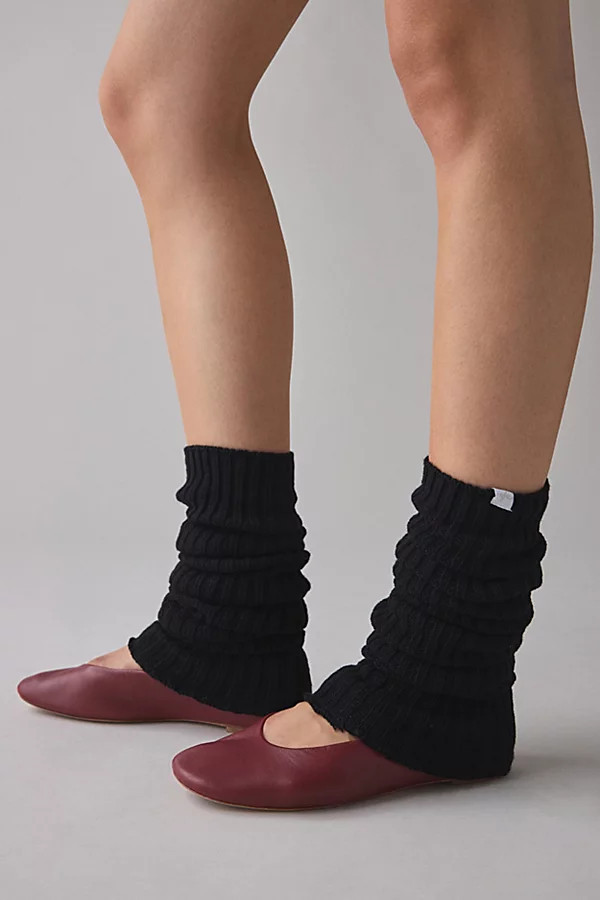 Out From Under Ribbed Knit Leg Warmers in Black, Women's at Urban Outfitters | Urban Outfitters (US and RoW)