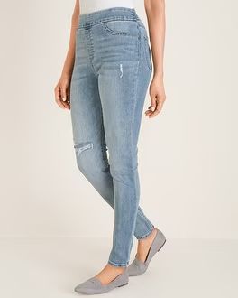 Destructed Pull-On Jeggings | Chico's