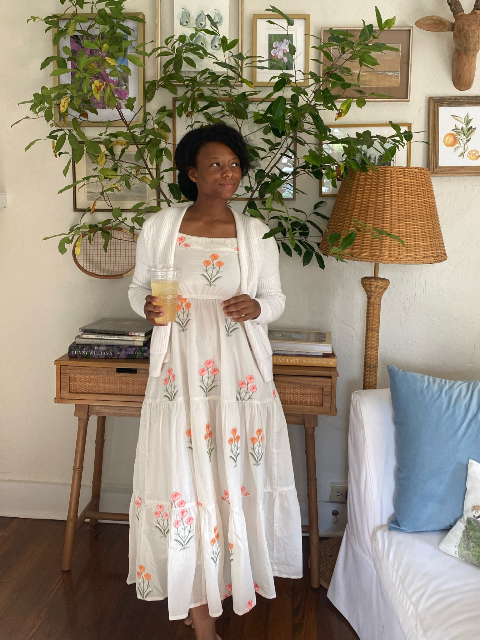 Summery floral embroidered dress 

#LTKStyleTip