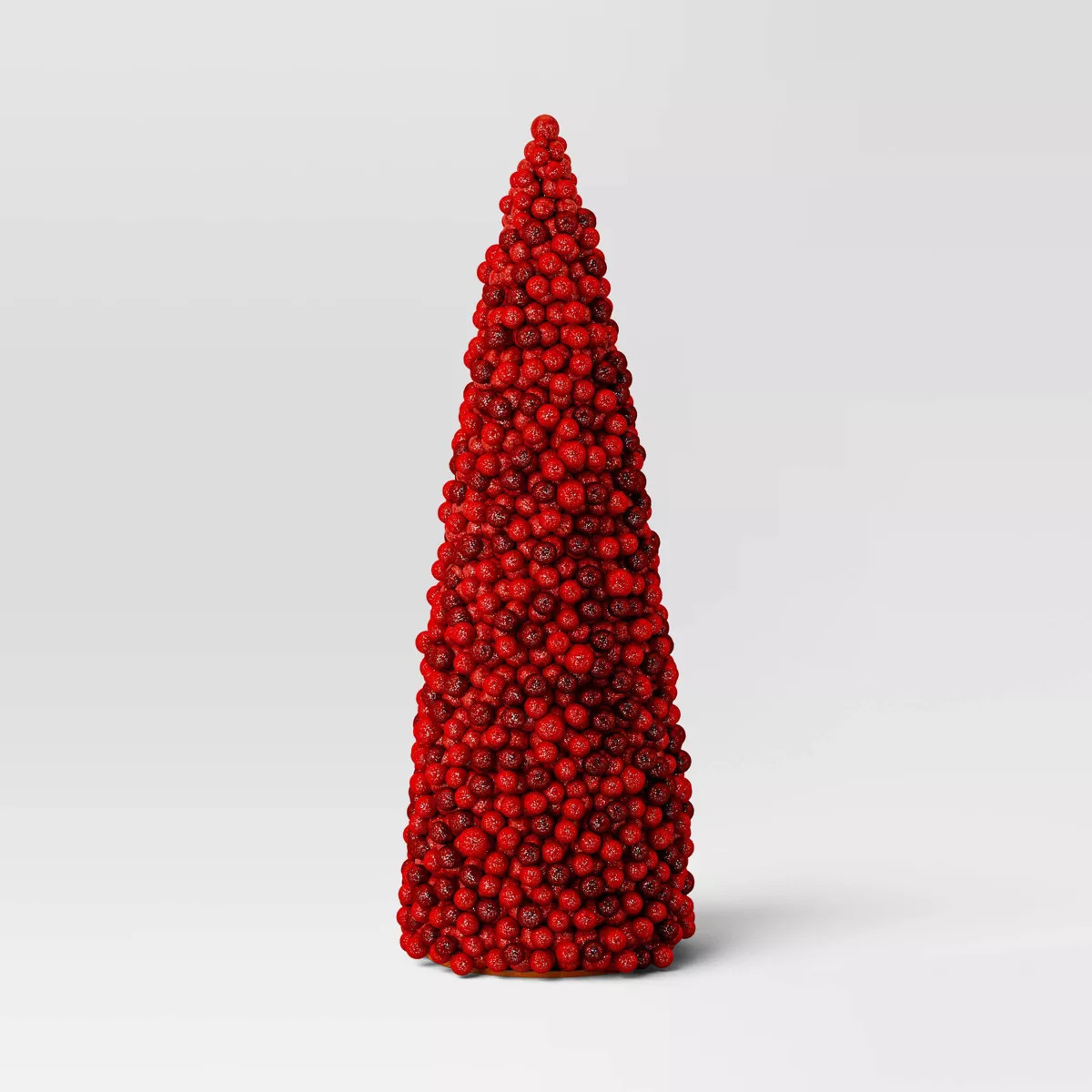 Christmas Small Red Berry Cone Artificial Tree Red - Threshold™ | Target