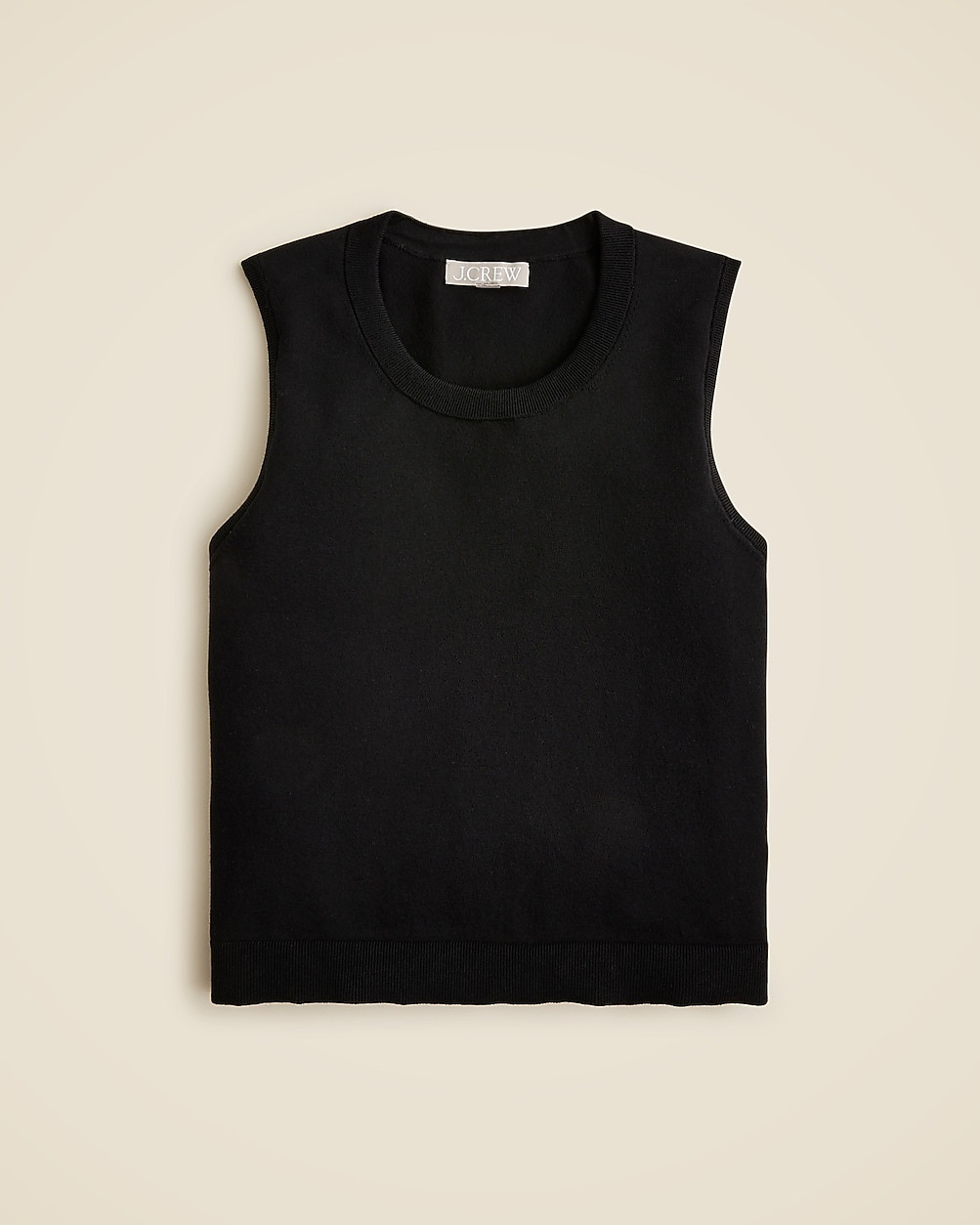 Sweater shell in premium ultra-fine cotton blend | J. Crew US