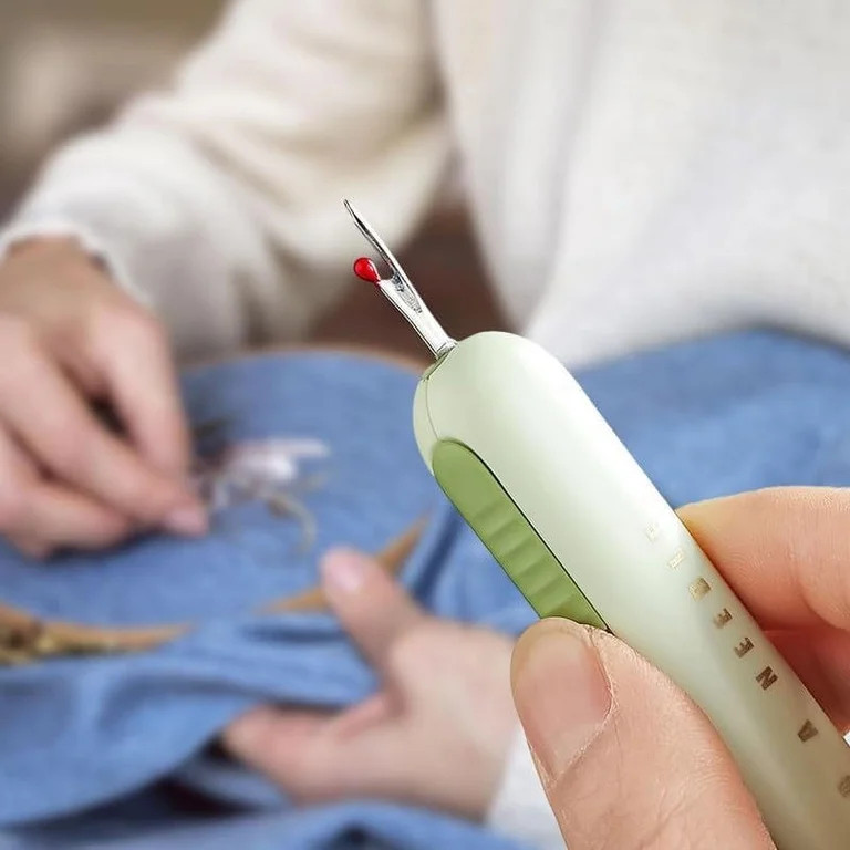 3 PCS Upgraded Seam Ripper, 2024 New 2 in 1 Needle Threader Seam Ripper for Sewing, Threading and... | Walmart (US)