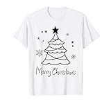 Merry Christmas Kids Coloring shirt - Decorate your own tree | Amazon (US)