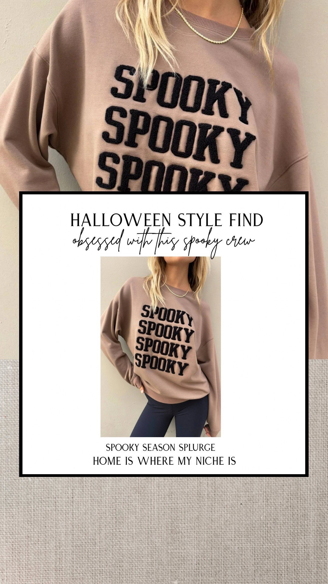 S T Y L E / obsessed with this spooky crewneck sweatshirt! $20 off 1st purchase with email sign up

#LTKcanada #LTKstyletip