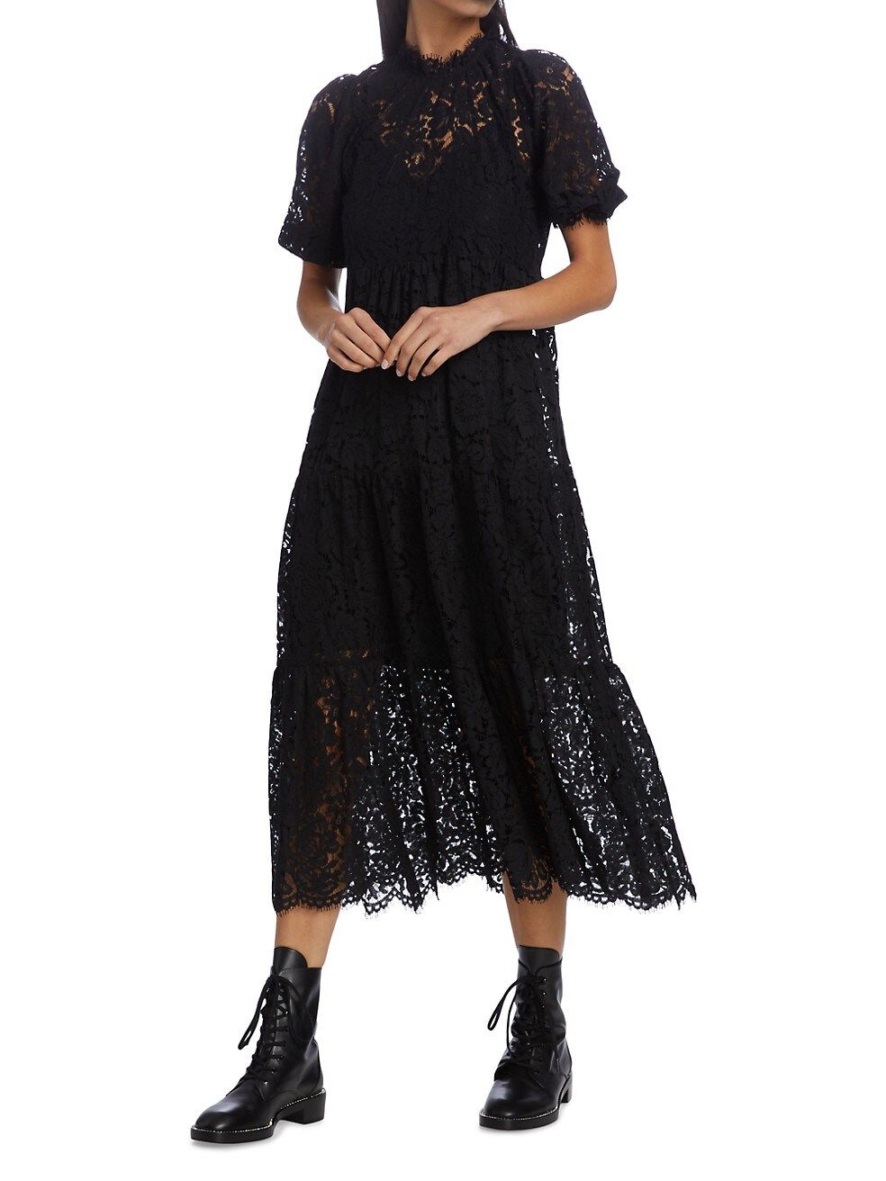 Callista Lace Dress | Saks Fifth Avenue