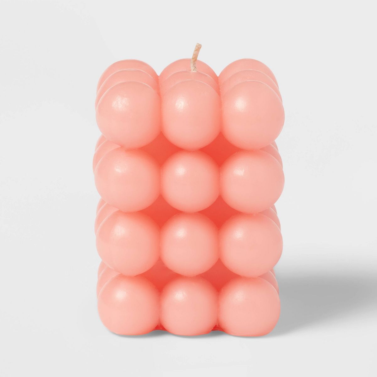 3.5" Unscented Bubble Sculpture Candle 12oz - Opalhouse™ | Target