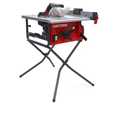 CRAFTSMAN 10-in Carbide-tipped Blade 15-Amp Corded Table Saw | Lowe's