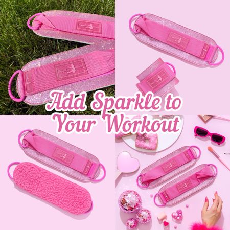 My pink sparkle ankle straps are back in stock! Add some fun sparkle to your leg day ✨🤭👀

#LTKFitness #LTKActive #LTKFindsUnder50