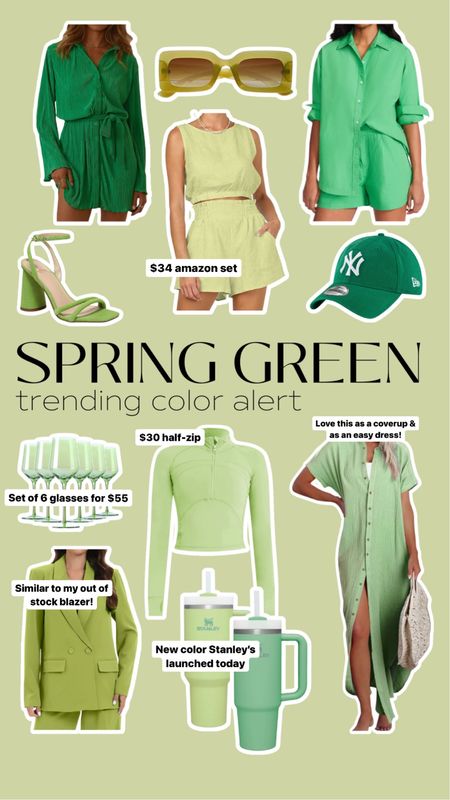 All green everything! Have been seeing spring green in lots of stores so rounded up some finds just in time for St. Patty’s day & spring

Dressupbuttercup.com

#dressupbuttercup 

#LTKsalealert #LTKSeasonal #LTKshoecrush