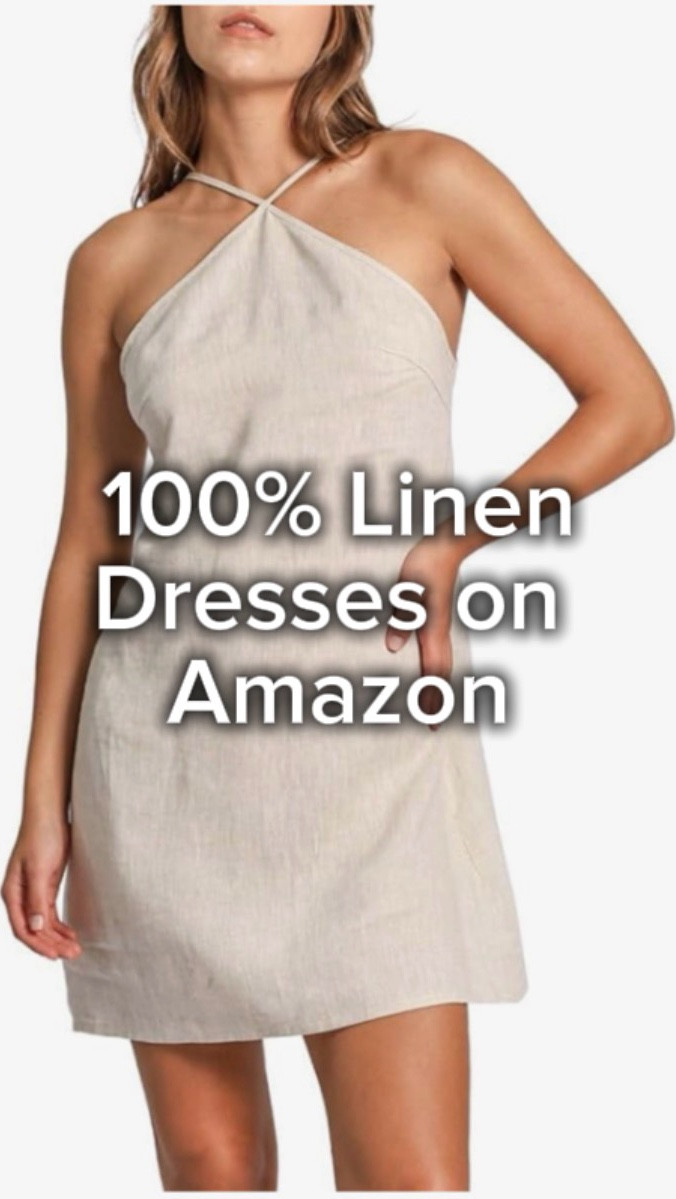 100% linen dresses on Amazon and yes, they’re actually breathable

• Naturally cooling and moisture wicking
• No polyester, no plastic fibers
• Gets softer with every wash
• Timeless, effortless, elevated
• A better choice for your skin and the planet

If you’re building a low-tox, natural fiber wardrobe, start here 🤍

#linenstyle #naturalwardrobe #sustainablesummer #lowtoxliving #amazondresses #breathablefashion #consciouscloset #linenlove