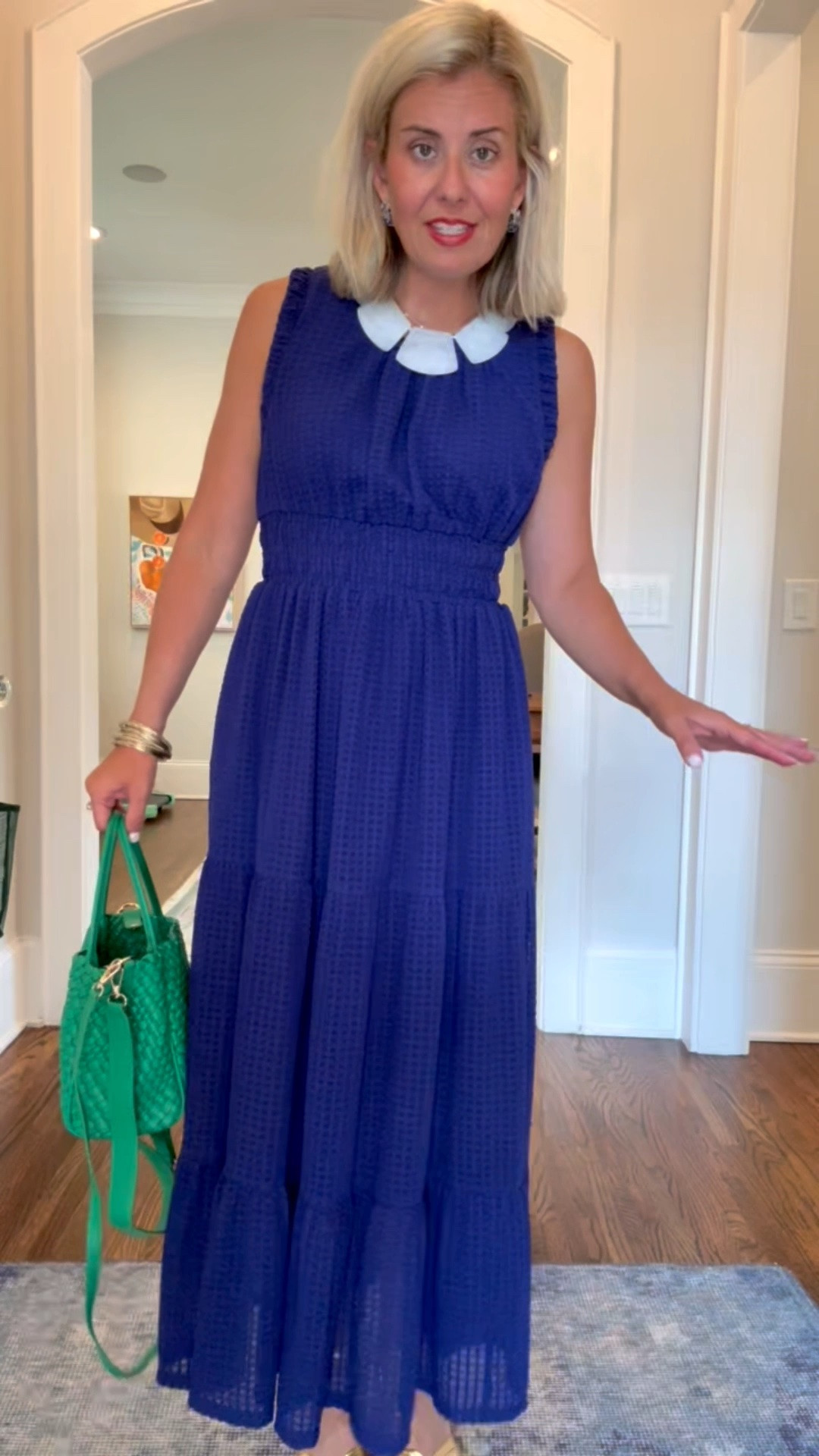 The Hollace tote can take you anywhere and everywhere. Truly one of my favorite bags in my closet. I have it in multiple colors. I’m in xs dress and 8 heels tts.

*Use my code CATHERINE20 for 20% off Orders of $100+ at Anthropologie 
*Dates: Thursday 6/25 – Sunday 6/28