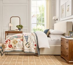 Devin Embroidered Love Quilt | Pottery Barn (US)
