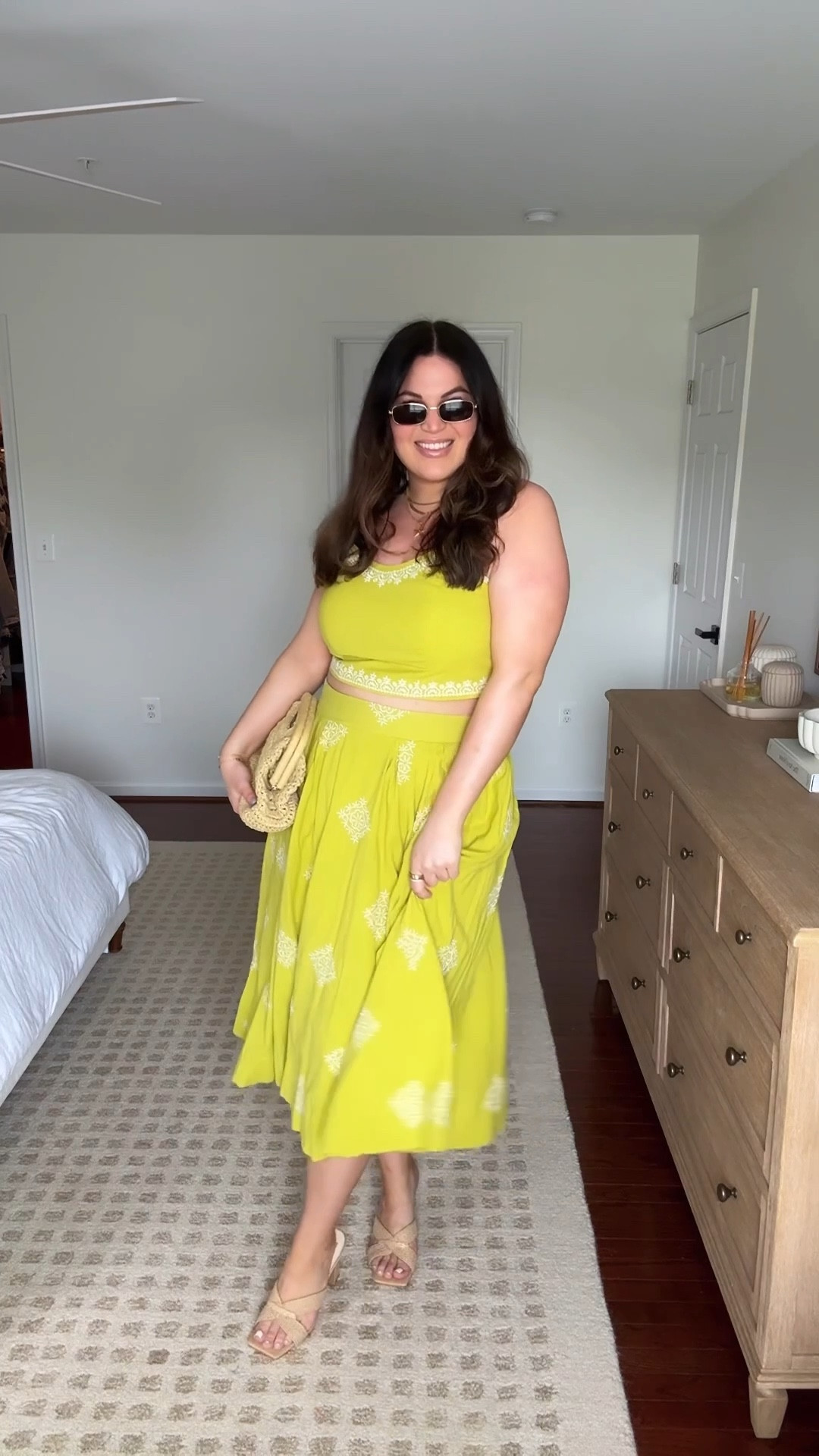 Midsize summer vacation outfit! Oooh the color on this set is SOOO good + just screams vacation! Paired it with some fun beachy accessories to really give the full vacation vibe! 

Anti chafing shorts - L/XL
Top - 0
Skirt - 0
*similar bag & shoes 

Midsize, midsize fashion, midsize outfit, vacation outfit, vacation style, vacation fashion, summer, summer fashion, summer outfit, torrid, torrid outfit, torrid belle isle 


#LTKSummerEdit #LTKPlusSize #LTKMidsize