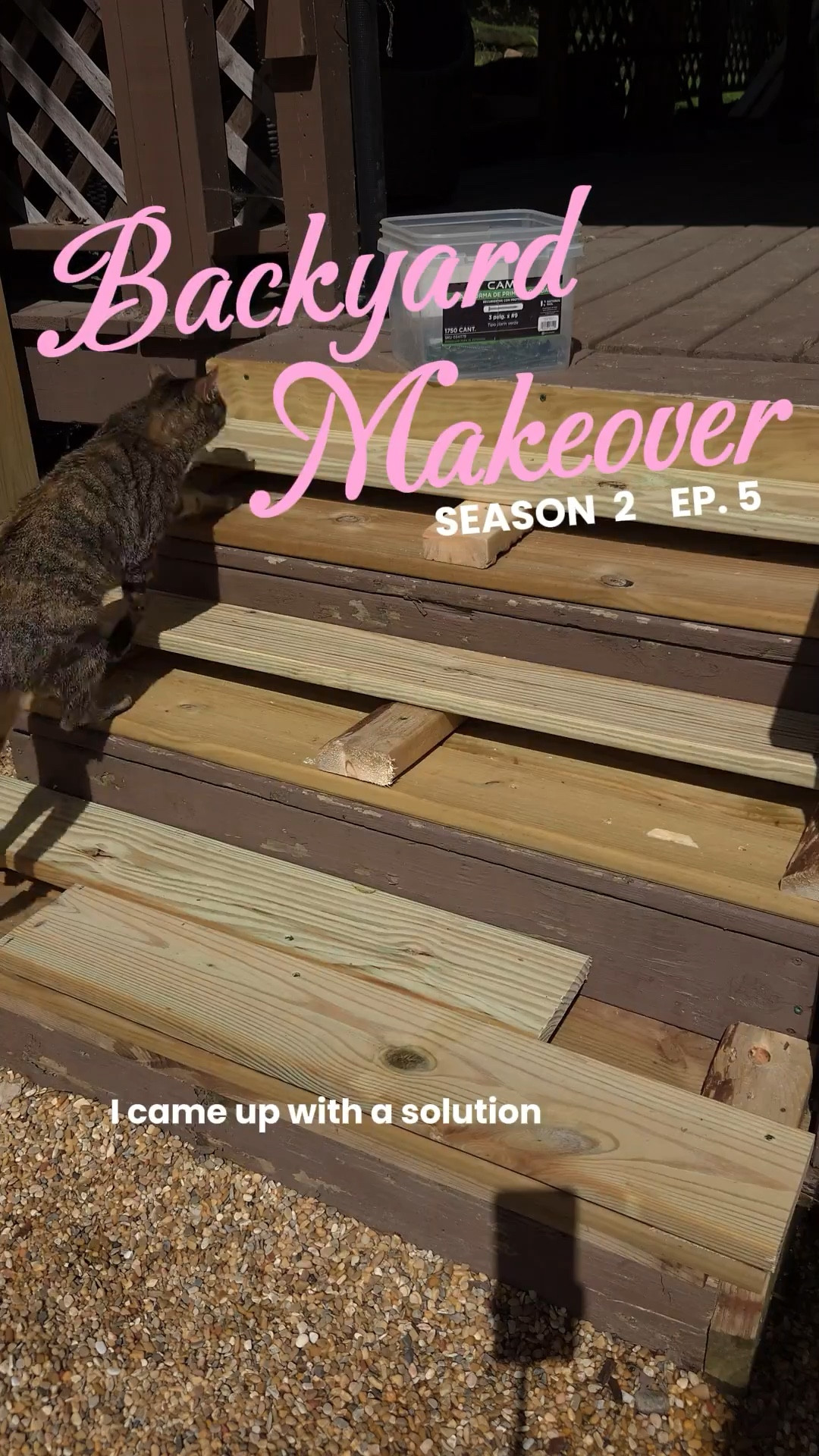 Backyard Makeover Season 2, Episode 5! Finishing the porch steps!

#LTKHome