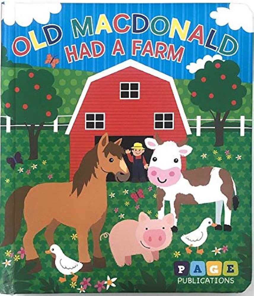 Old MacDonald Had a Farm - Sing-along Song Kids Books - Childrens Books - Toddler Books by Page P... | Amazon (US)