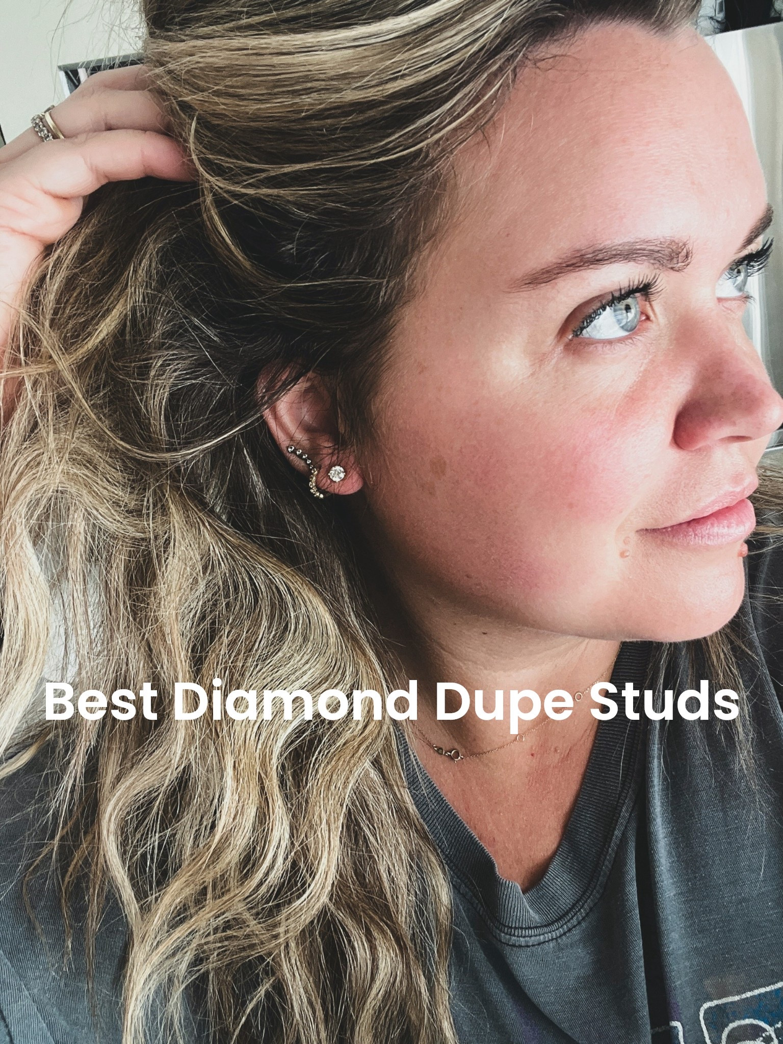 Moissanite = more sparkle, less money ✨
A diamond dupe I’ll never gatekeep.
