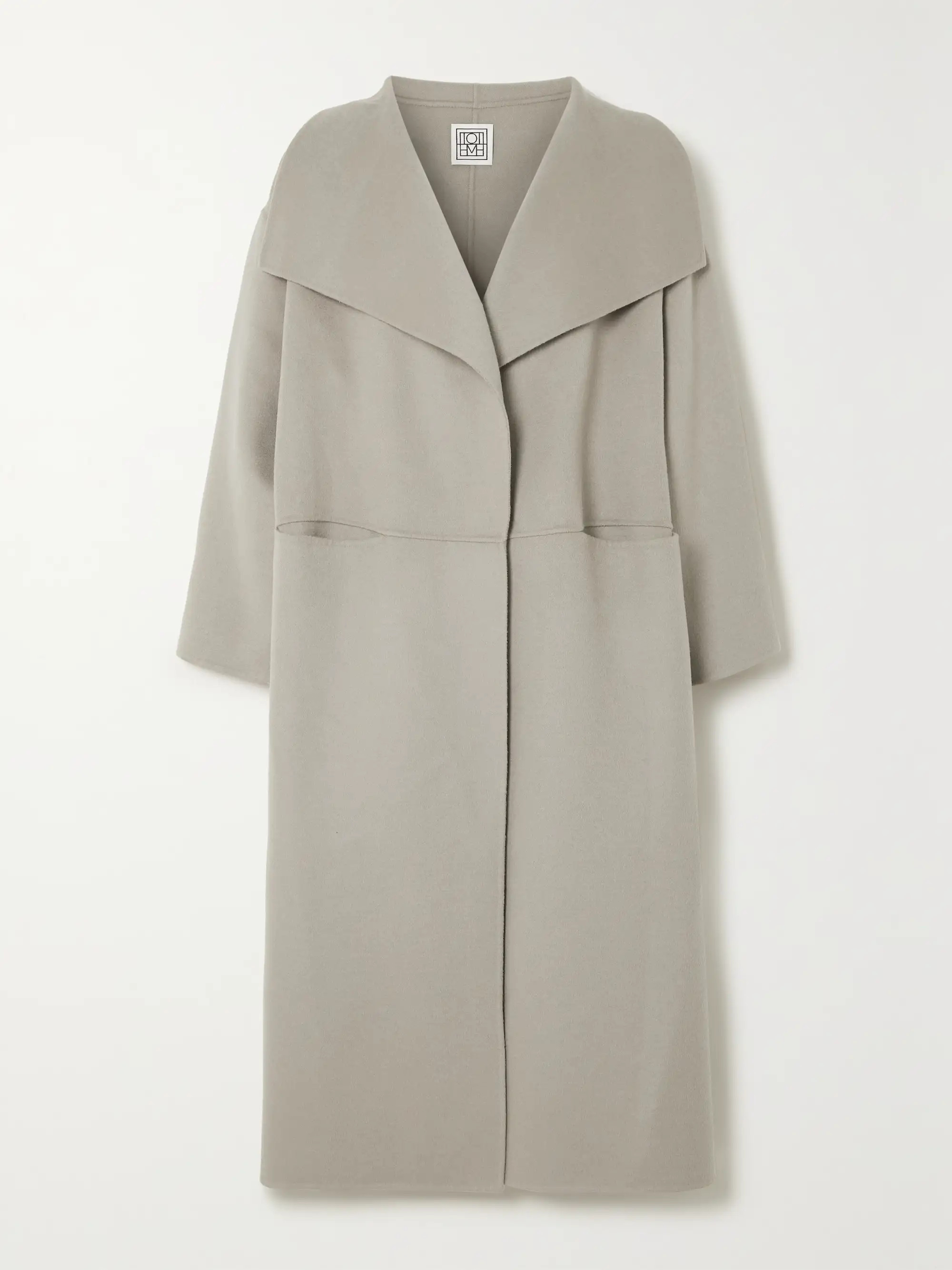 Paneled wool and cashmere-blend coat | NET-A-PORTER (US)