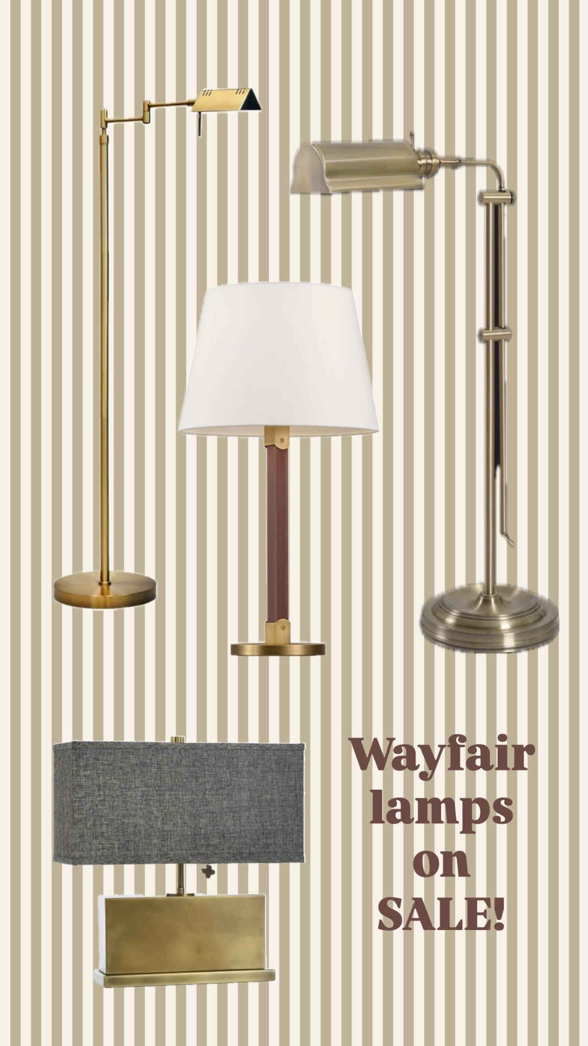 Stunning lamps in all
Sizes! 

#LTKHome #LTKSaleAlert