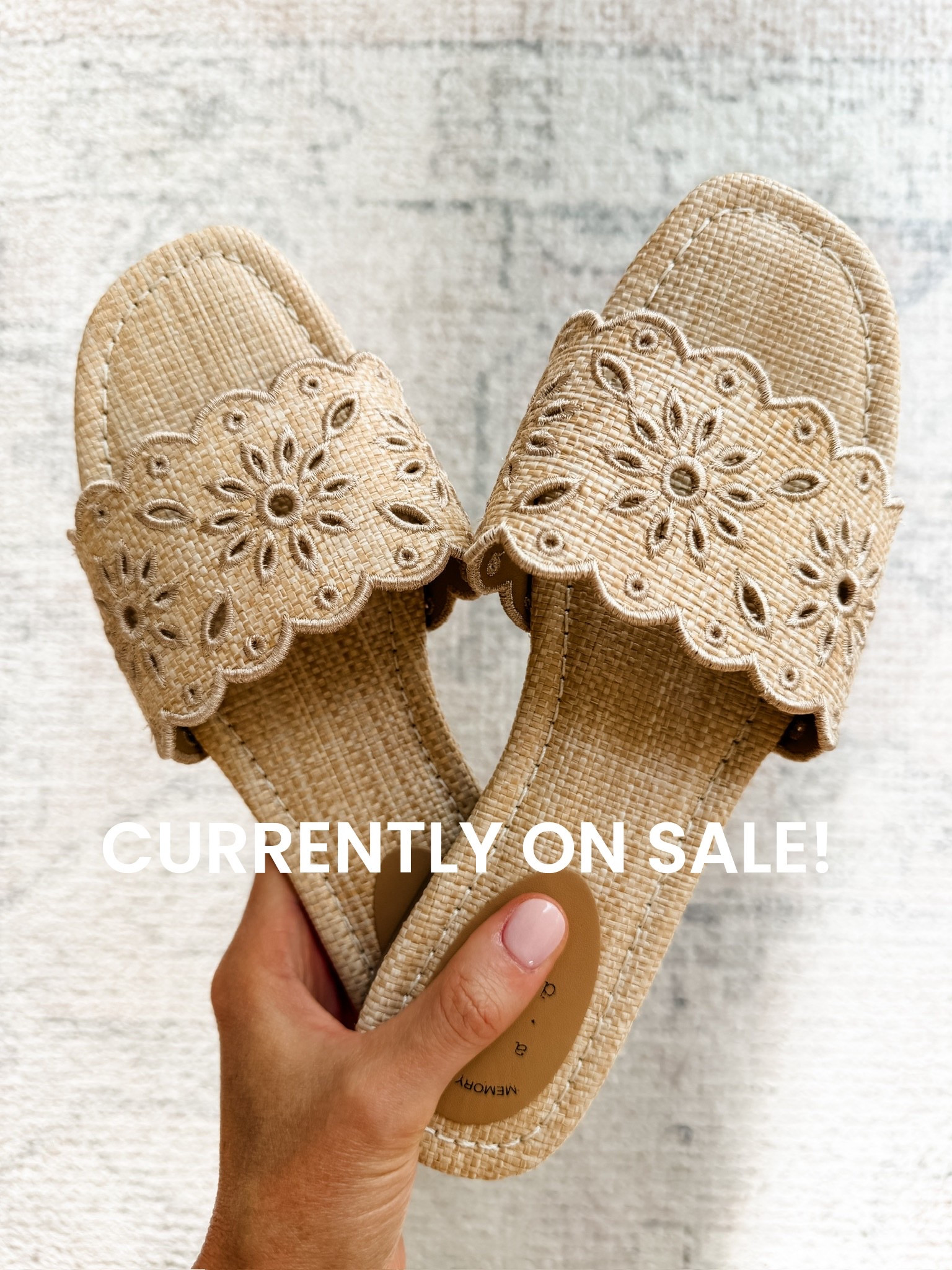 These eyelet raffi sandals are on sale! 😍👏🏼 These are perfect for spring & summer! You will be able to wear these on repeat!

Loverly Grey, spring shoes, sandals, Target, sale 

#LTKSaleAlert #LTKSeasonal