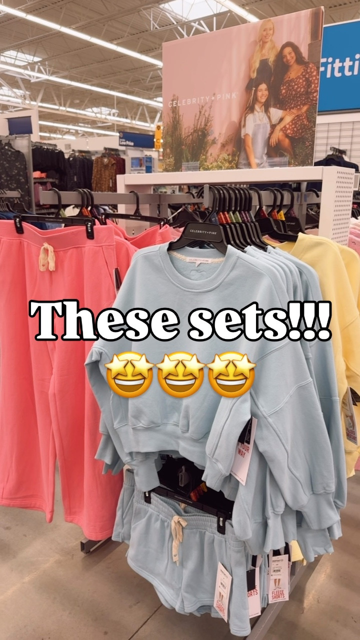 They’re incredibly soft!!! Grab one before they’re gone!

Walmart
Fleece
Size inclusive
Celebrity pink 

#walmartpartner #sets #springstyle #walmartfind #loungewear #everydaystyle 