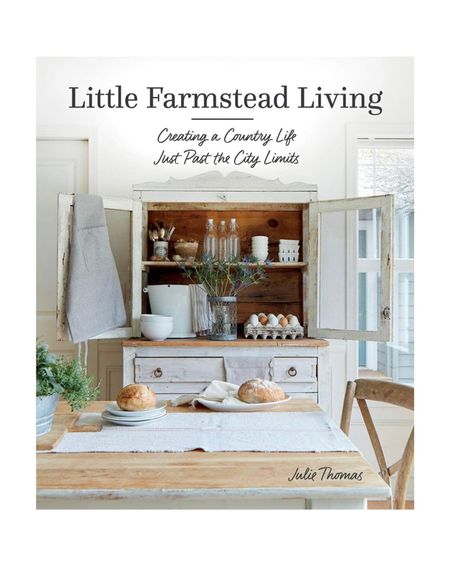 Just got this book from my friend Julie at Little Farmstead Living.

Such a beautiful book and story about living on a small farm. 

She shares stories of transforming a fixer-upper into a charming farmhouse and reveals dozens of simple ways that anyone can bring warmth, joy, and meaning to their everyday homes.

#coffeetablebook #homedecorbook 

#LTKGiftGuide #LTKunder50 #LTKhome