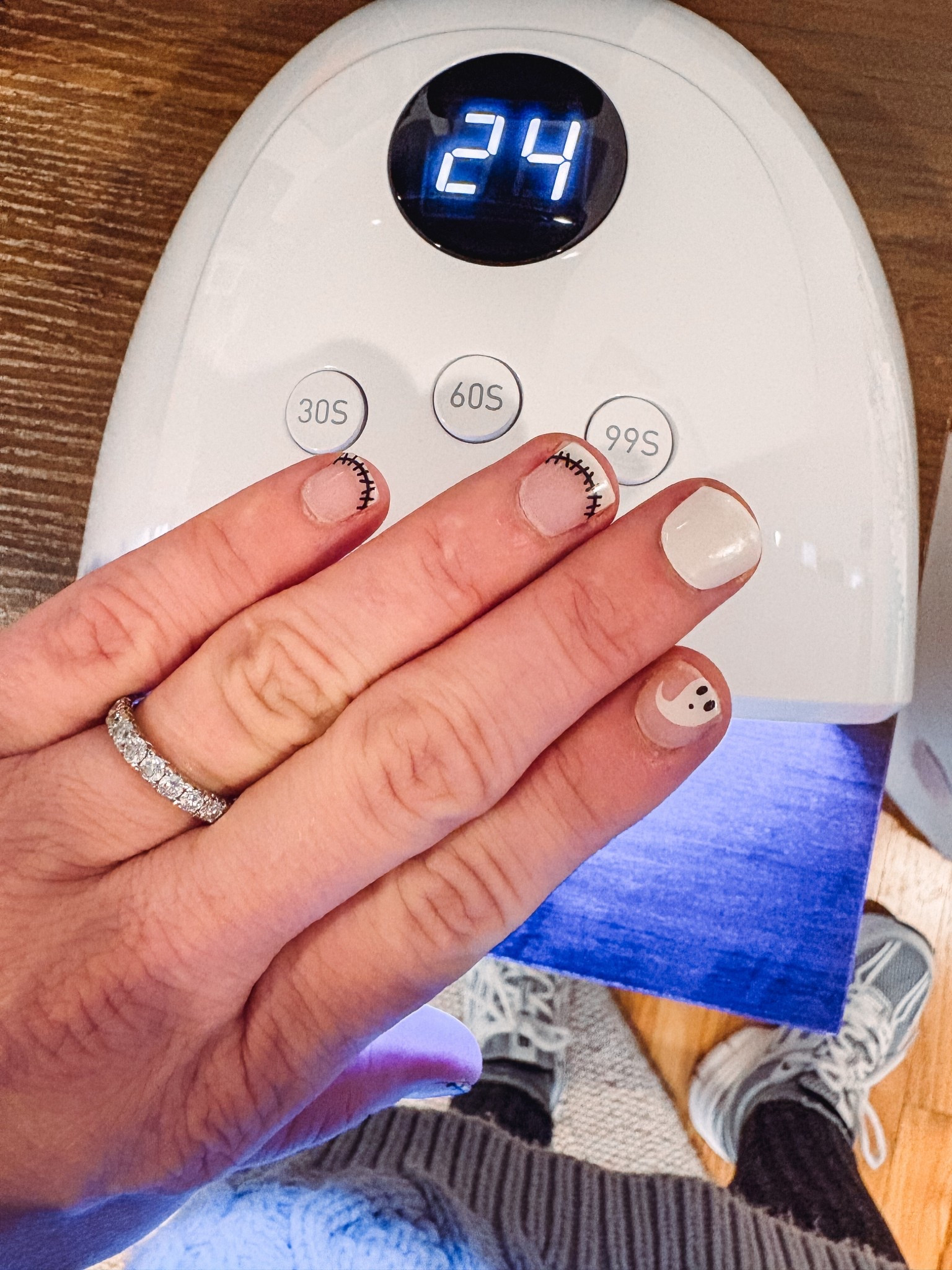 Nail lamp 
French mani semi cured sticker nails 


#LTKSaleAlert #LTKGiftGuide #LTKBeauty