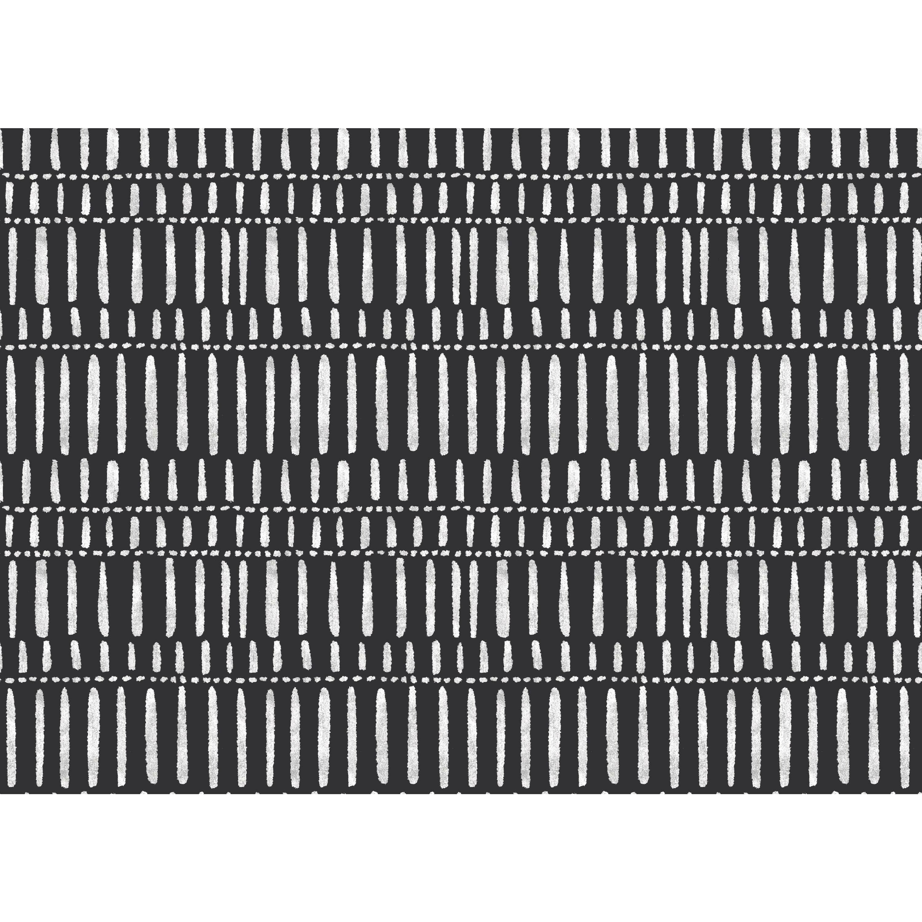 Better Homes & Gardens Gray Peel & Stick Wallpaper, Organic Stripe, 18" x 18.86' | Walmart (US)