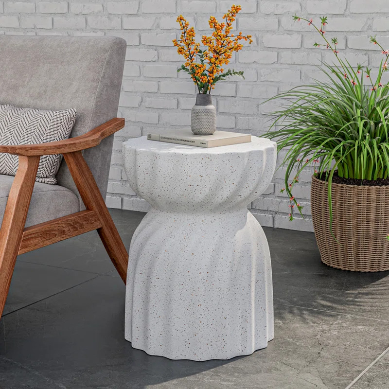 Canham Round 14.2'' Outdoor Side Table | Wayfair North America