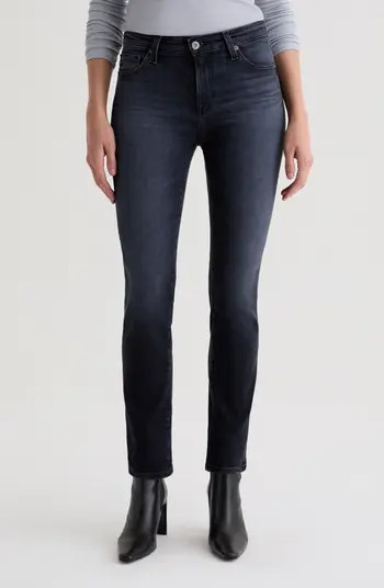 Mari Mid Rise Slim Straight Leg Jeans | Nordstrom