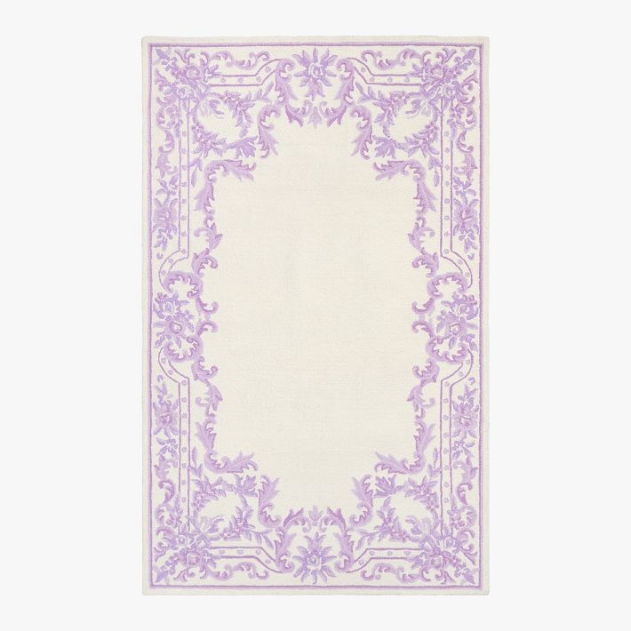 LoveShackFancy Ornate Border Rug | Pottery Barn Teen