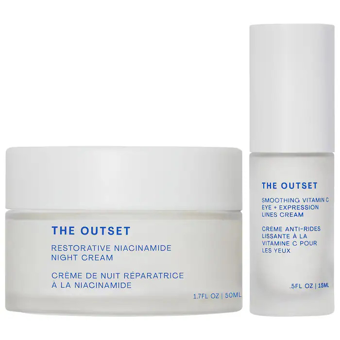 Smoothing Eye Cream +  Restorative Night Cream Set - The Outset | Sephora | Sephora (US)