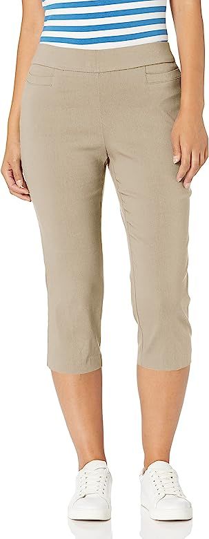 Briggs New York Womens Pull On Capri L Pocket | Amazon (US)